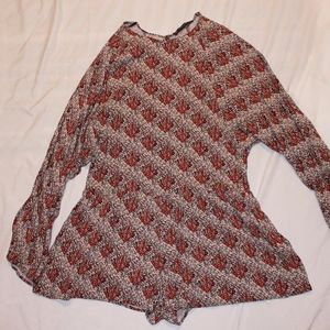 Zara | floral romper